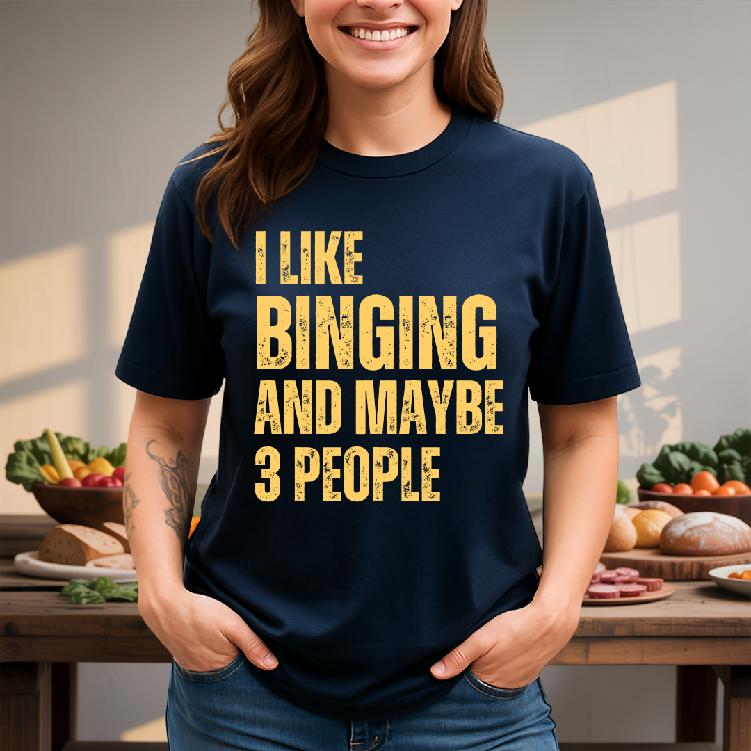 Binging & Few People T-Shirt