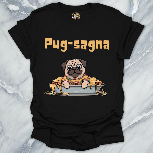 Pugsagna Pug Lasagna T-Shirt