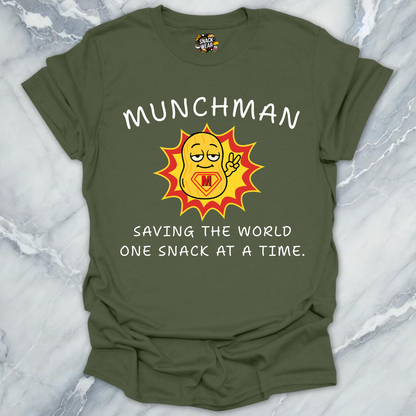 Munchman Saving the World T-Shirt