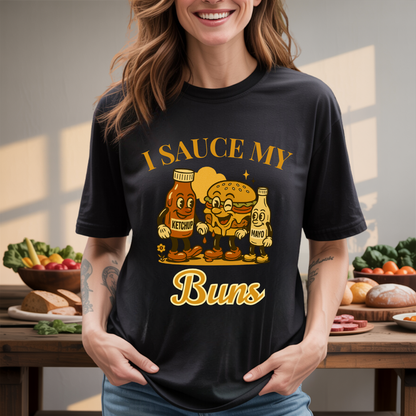 Sauce Buns Burger T-Shirt