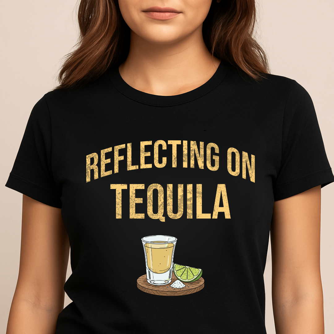 Reflecting on Tequila T-Shirt