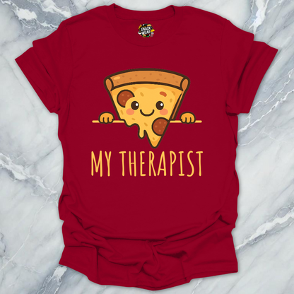 My Therapist Pizza T-Shirt