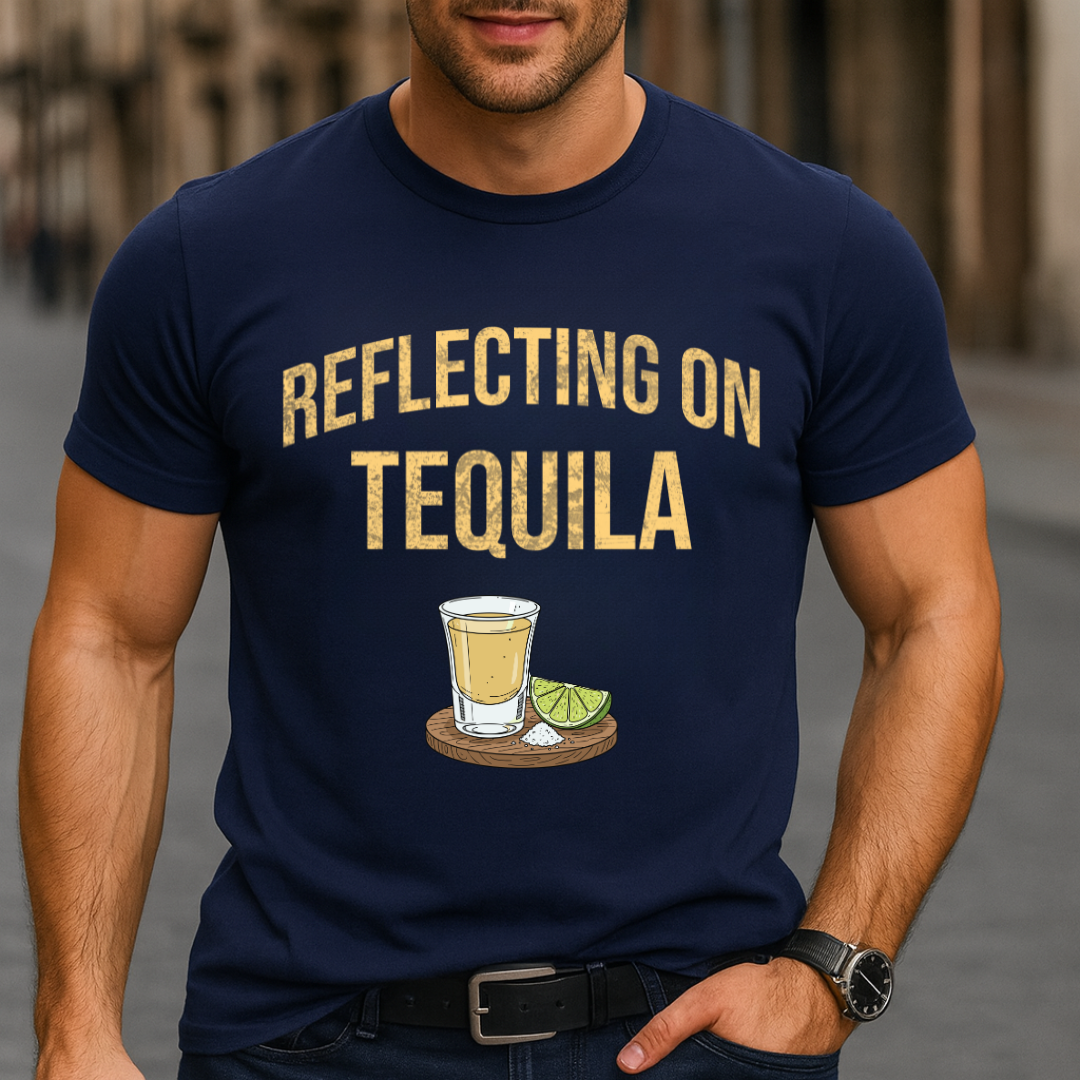 Reflecting on Tequila T-Shirt