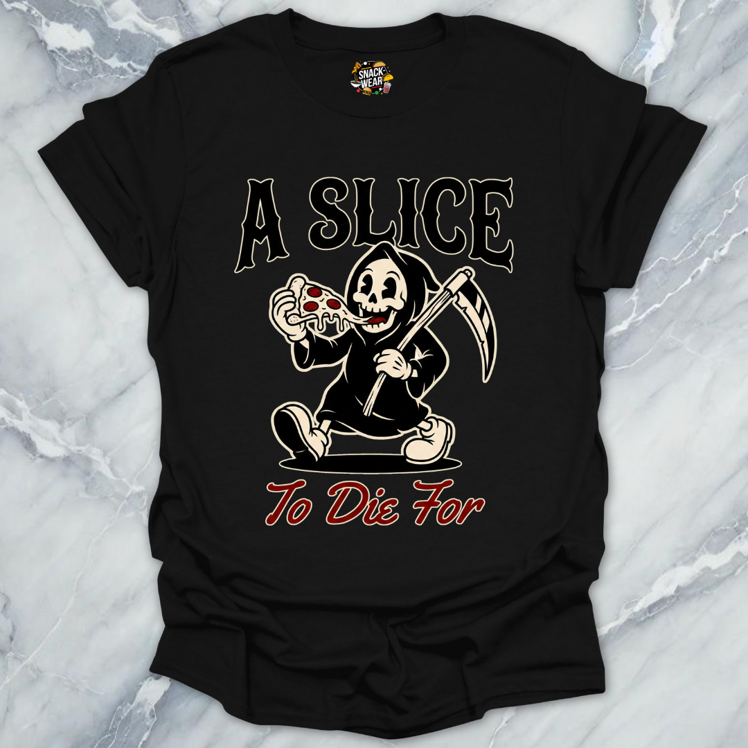 Retro Reaper Pizza T-Shirt