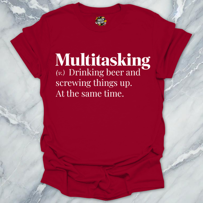 Multitasking Beer Definition T-Shirt