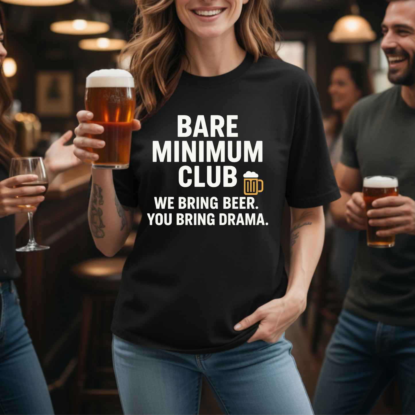Bare Minimum Club Beer T-Shirt