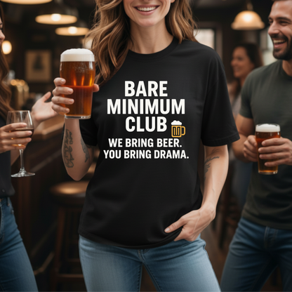 Bare Minimum Club Beer T-Shirt