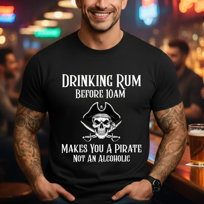 Drinking Rum Pirate T-Shirt