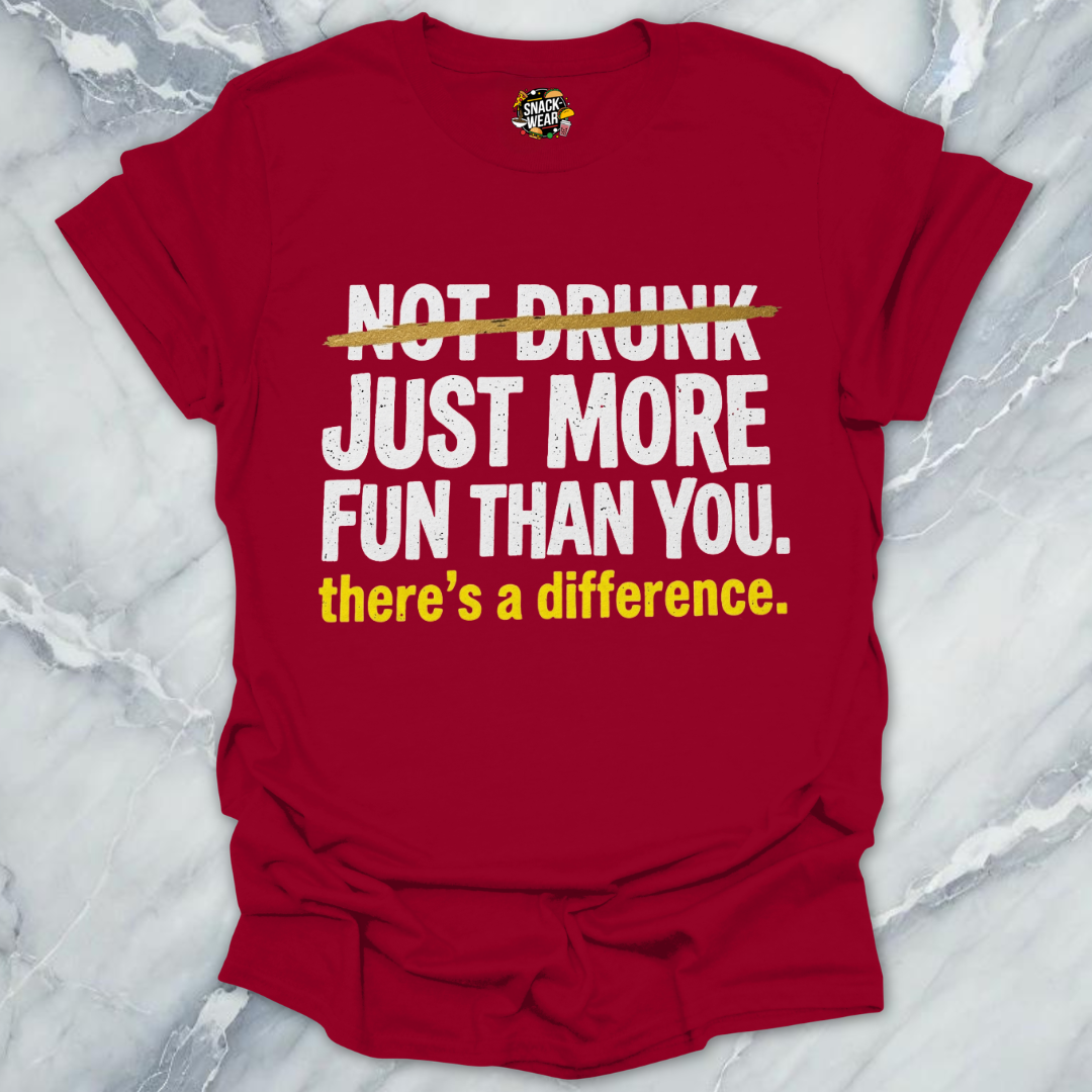 More Fun Drinking T-Shirt