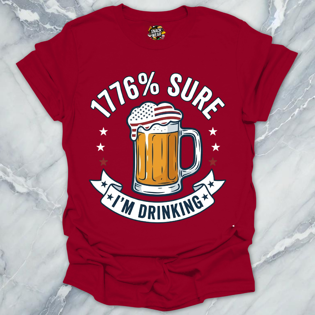 1776% Sure Beer USA T-Shirt