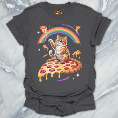 Pizza Cat Cosmic Vibes T-Shirt