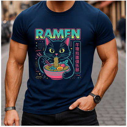 Ramen Y2K Cat T-Shirt