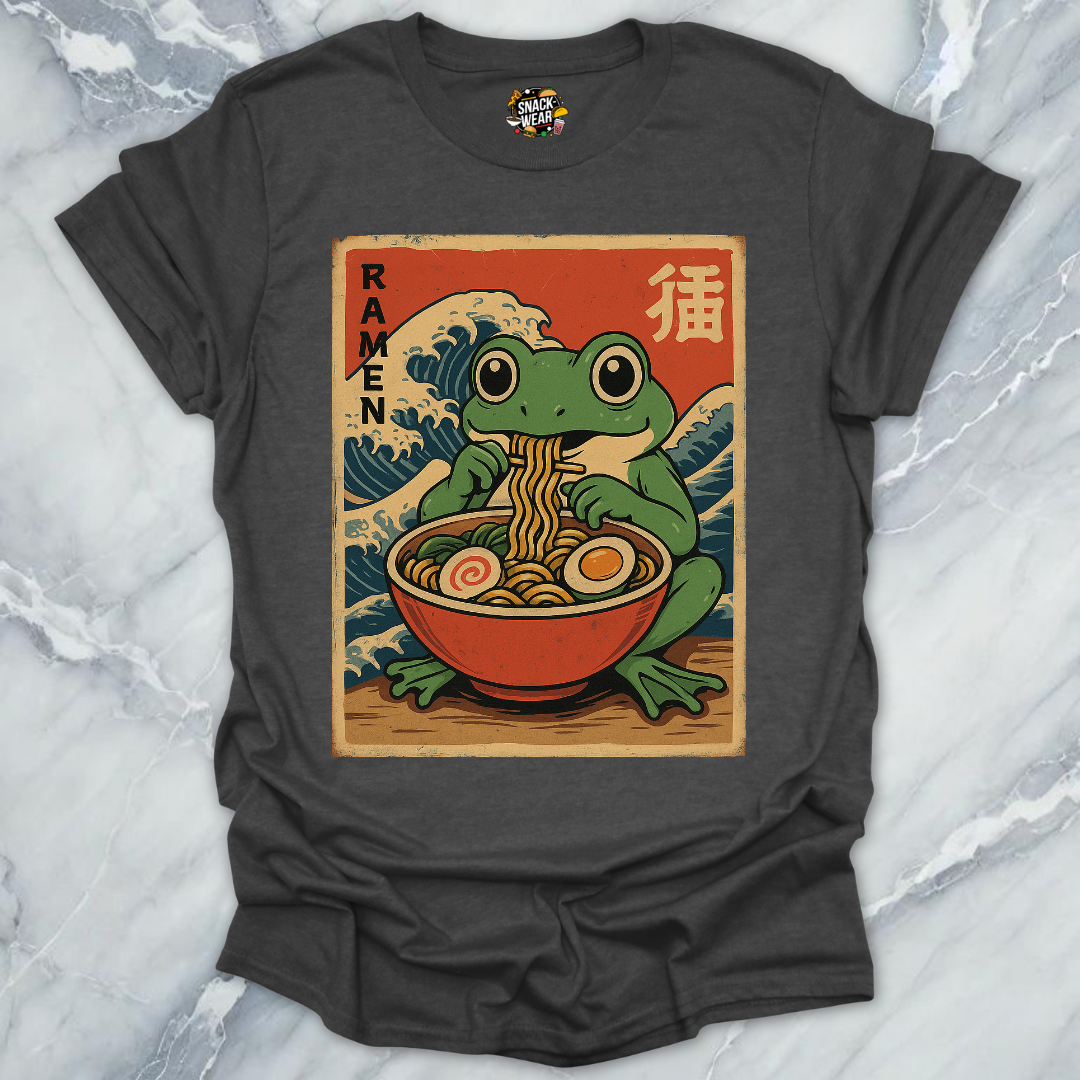 Vintage Japanese Ramen Frog T-Shirt