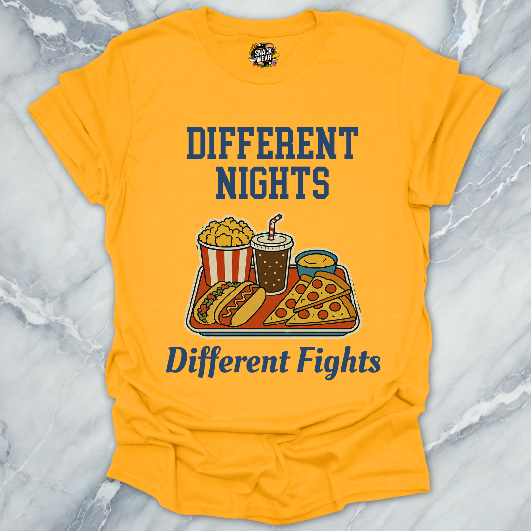 Different Nights Snacks T-Shirt