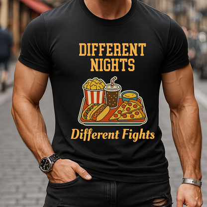 Different Nights Snacks T-Shirt