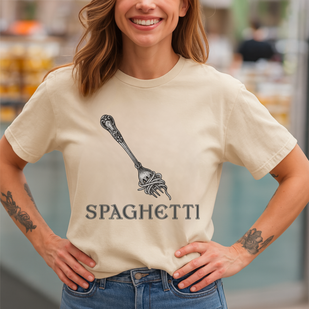 Vintage Spaghetti Fork T-Shirt