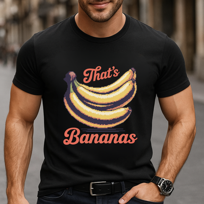 That’s Bananas Retro Pixel Art T-Shirt