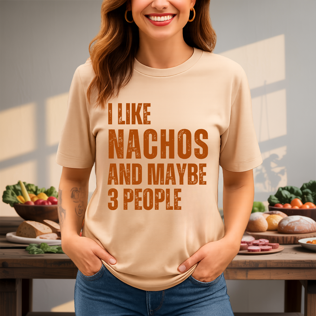 Nachos And 3 People T-Shirt