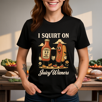 Juicy Wiener Ketchup T-Shirt