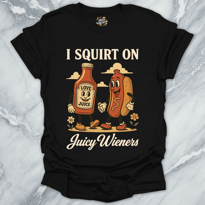Juicy Wiener Ketchup T-Shirt