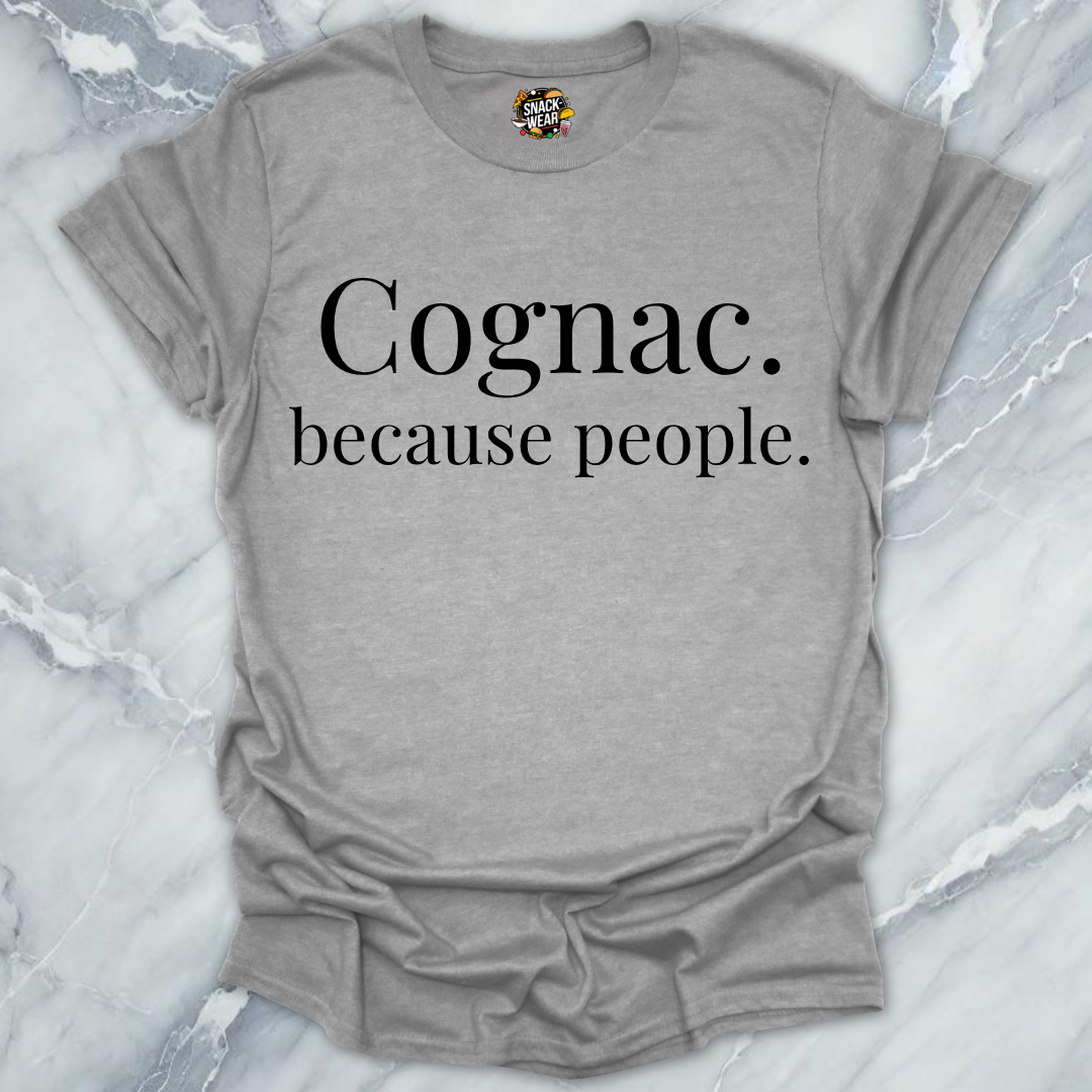 Cognac Because People T-Shirt
