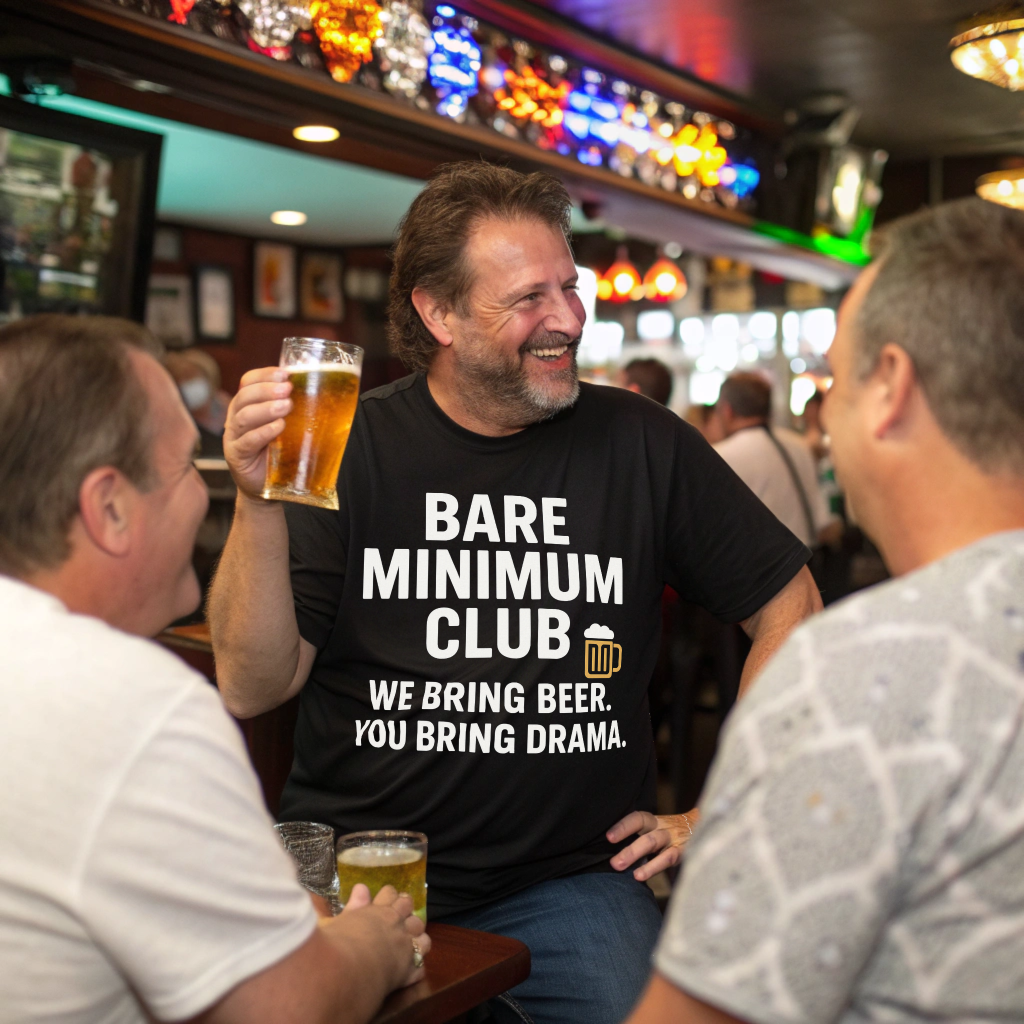 Bare Minimum Club Beer T-Shirt