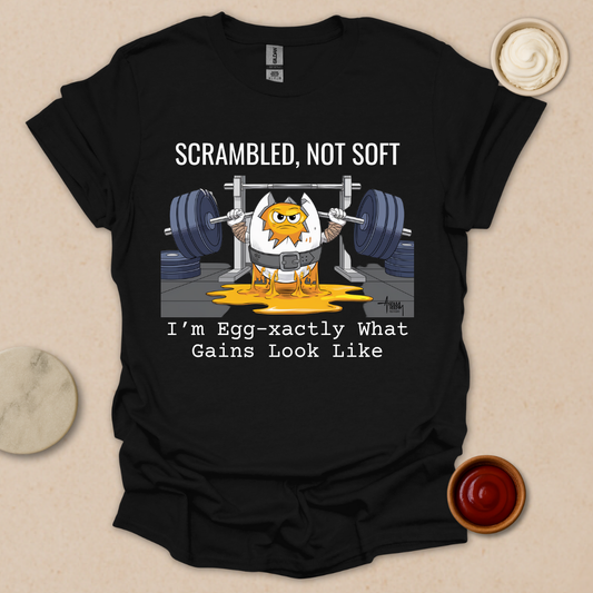 Scrambled, Not Soft T-Shirt