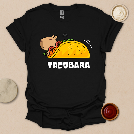 Capybara Taco Shirt – Tacobara Foodie Animal Humor Tee