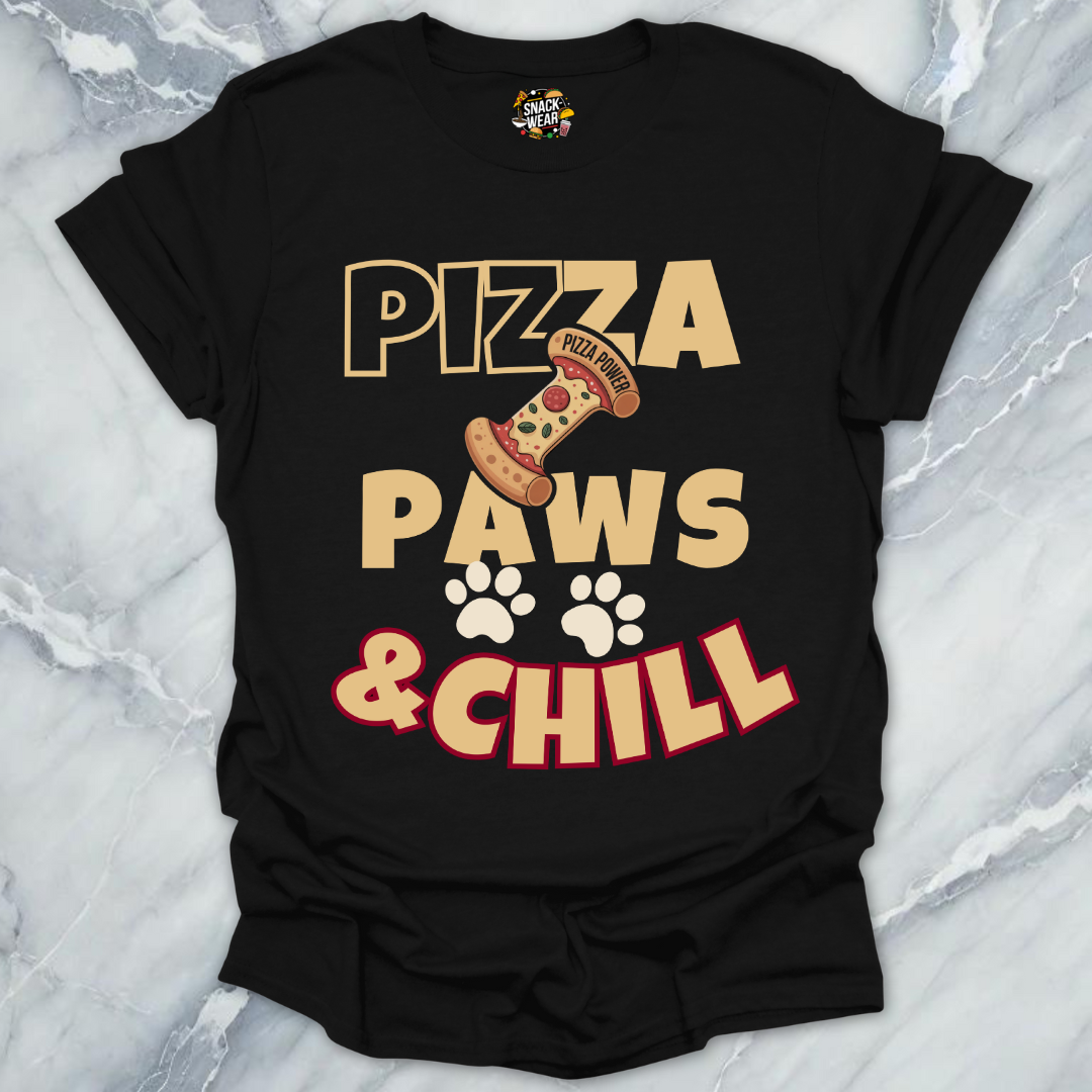 Pizza Paws & Chill Tee T-Shirt