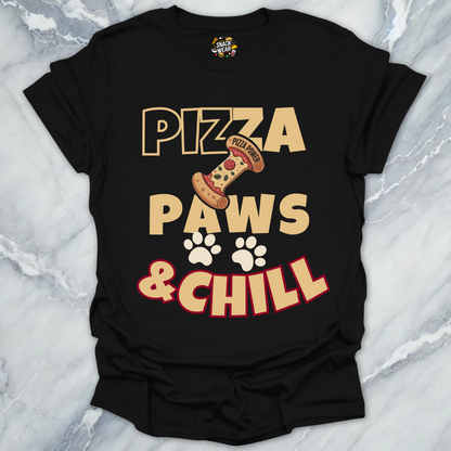 Pizza Paws & Chill Tee T-Shirt