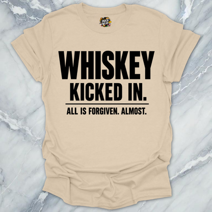 Whiskey Kicked In Forgiven T-Shirt