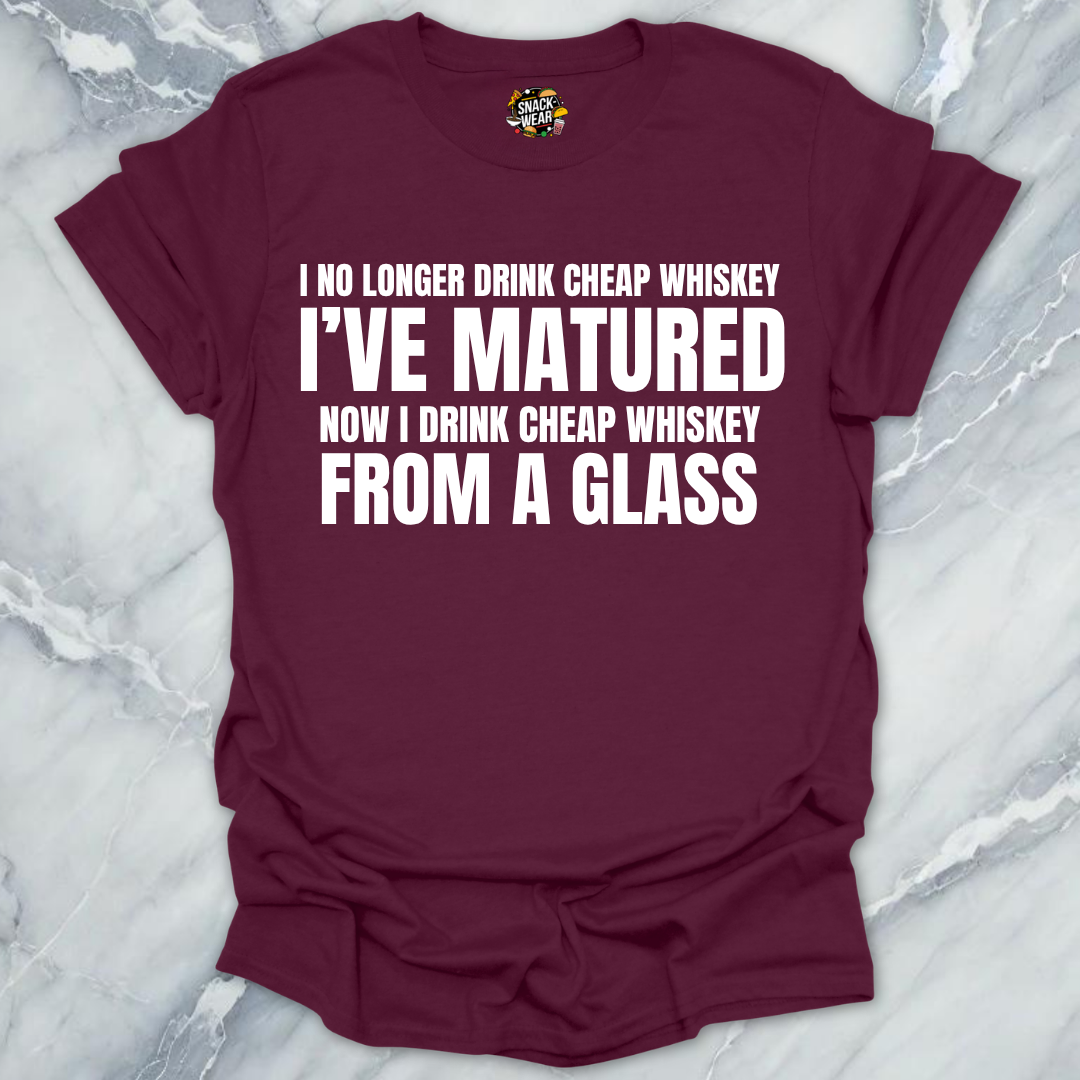 Cheap Whiskey Glass T-Shirt
