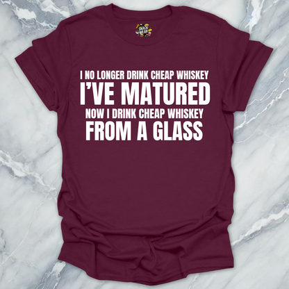 Cheap Whiskey Glass T-Shirt