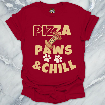 Pizza Paws & Chill Tee T-Shirt
