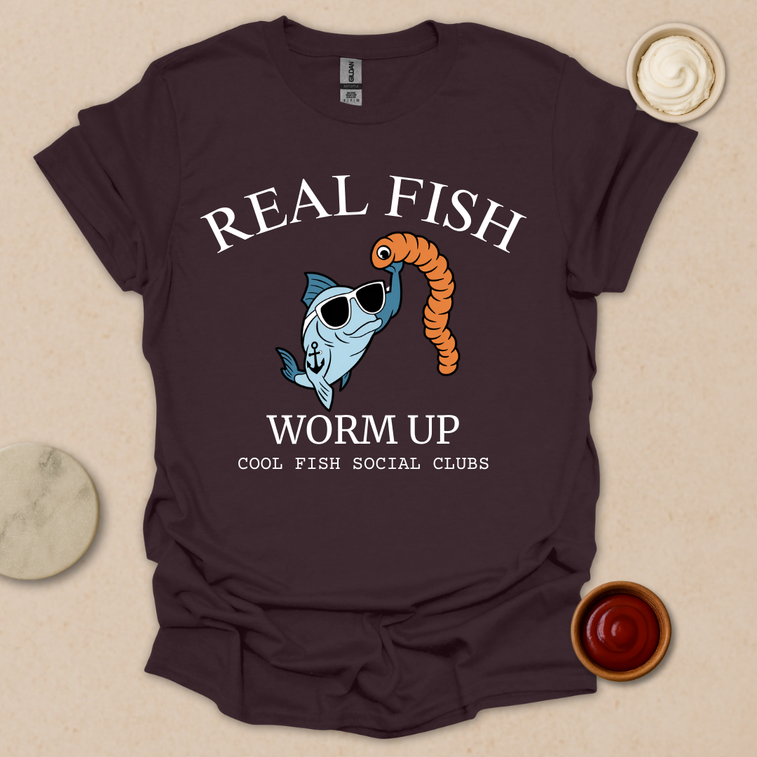 Real Fish Worm Up T-Shirt