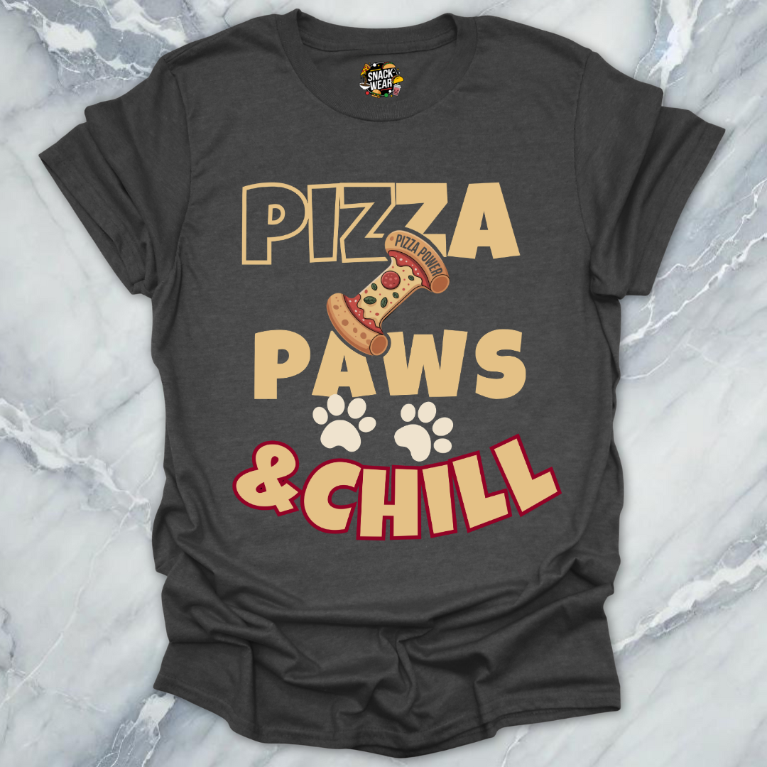 Pizza Paws & Chill Tee T-Shirt