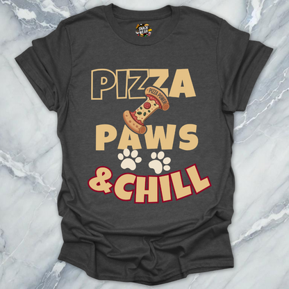 Pizza Paws & Chill Tee T-Shirt