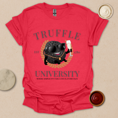 Truffle University – Gourmet Parody Tee for Fancy Foodies T-Shirt