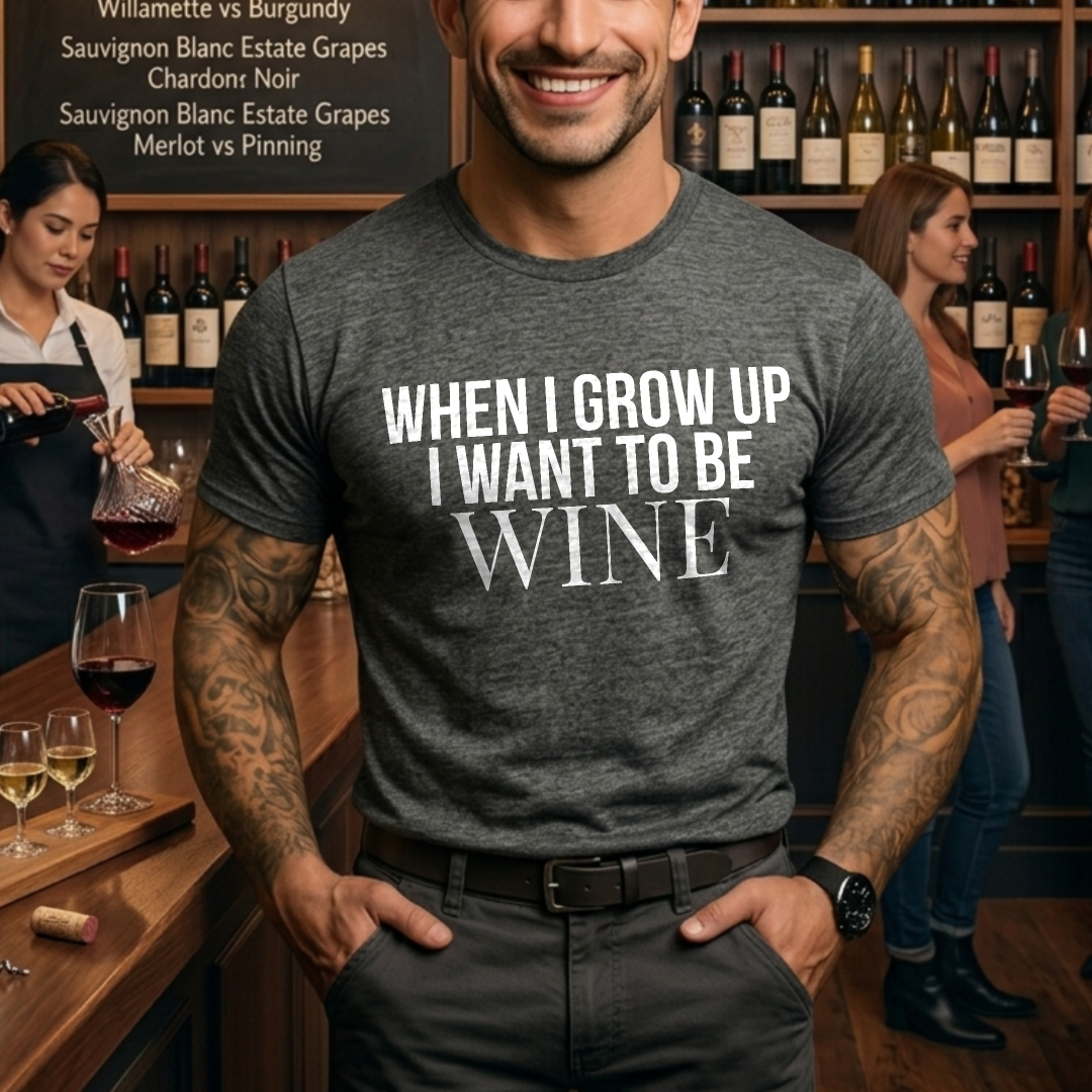 I Want To Be Wine T-Shirt