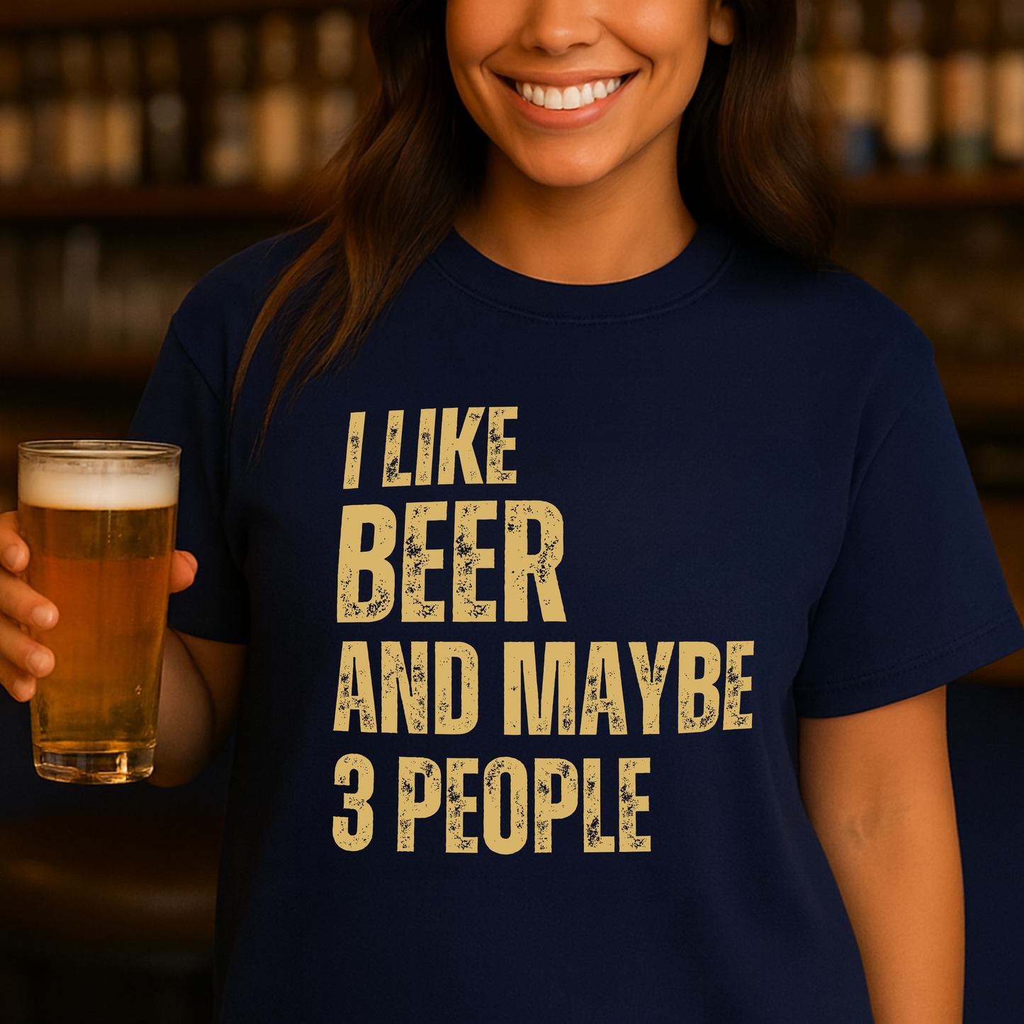 Beer And Maybe 3 People T-Shirt