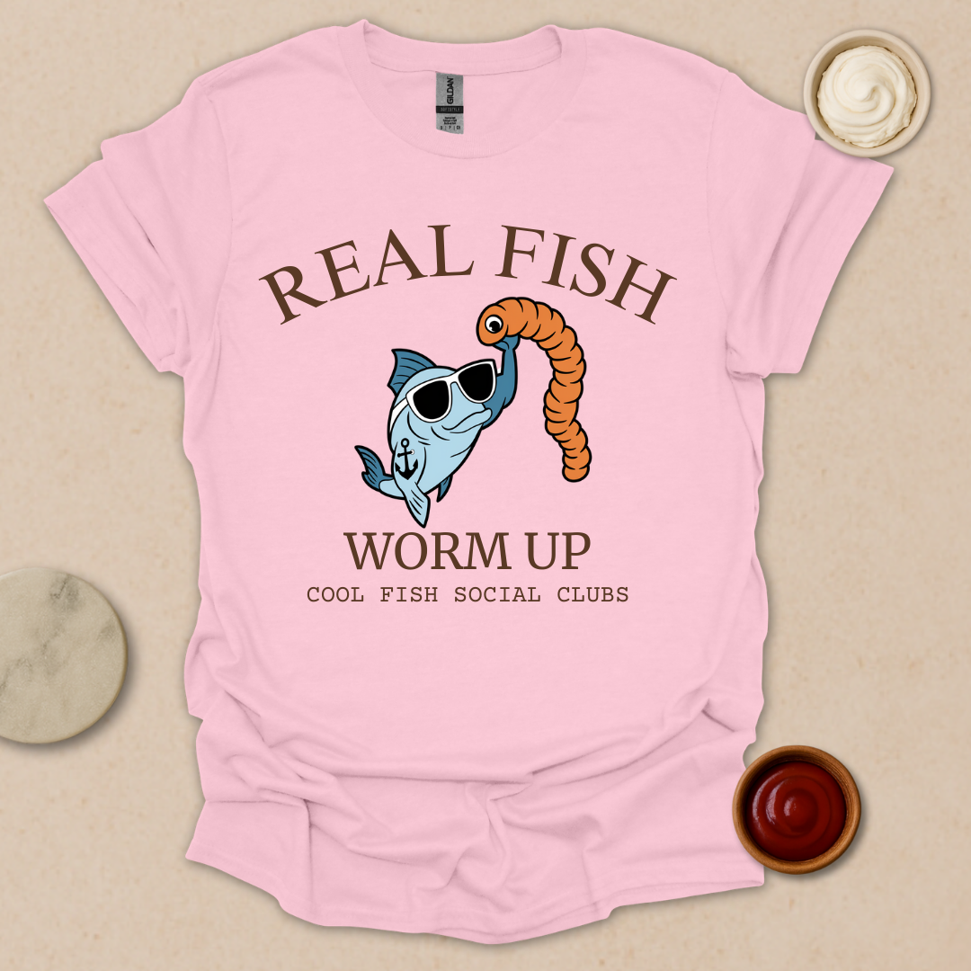 Real Fish Worm Up T-Shirt