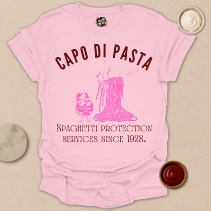 Capo Di Pasta - Spaghetti and Meatballs Mafia Tee