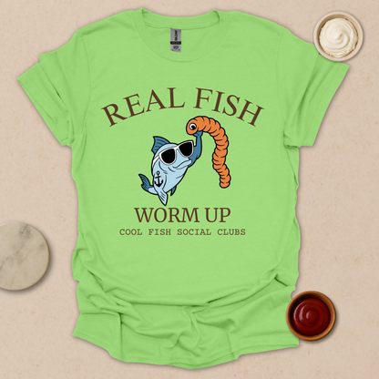 Real Fish Worm Up T-Shirt
