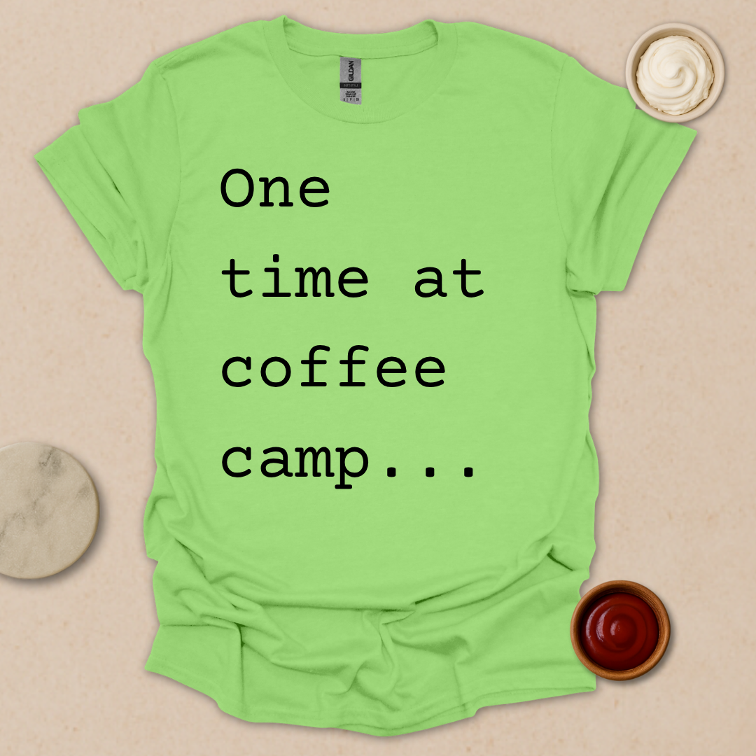 Coffee Camp Confession Tee T-Shirt