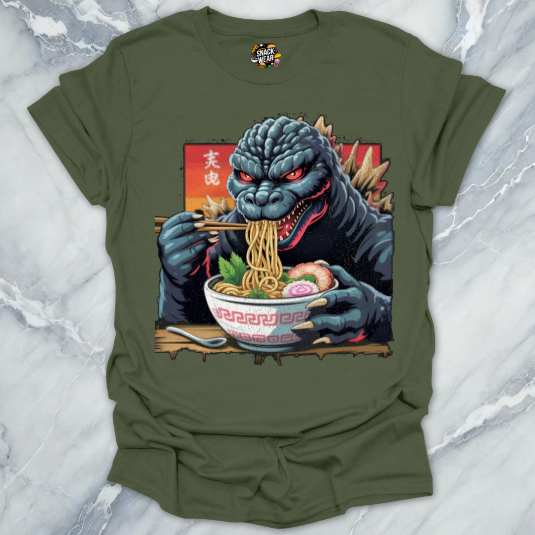 Japanese Kaiju Ramen Monster T-Shirt