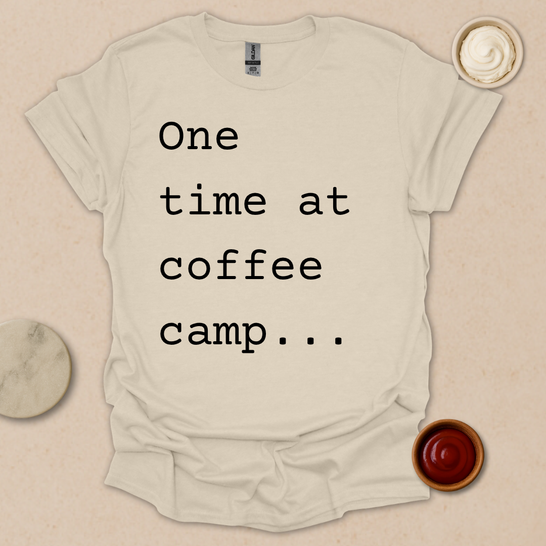 Coffee Camp Confession Tee T-Shirt