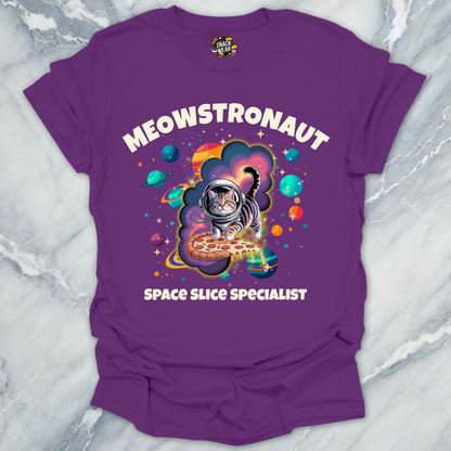 Meowstronaut – Space Slice Specialist T-Shirt