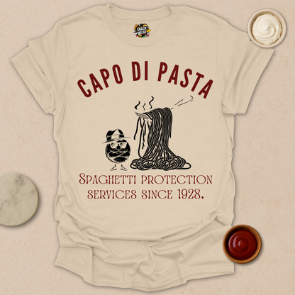 Capo Di Pasta - Spaghetti and Meatballs Mafia Tee