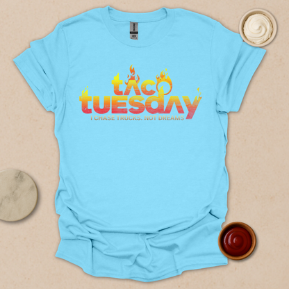 Flaming Taco Tuesday T-Shirt