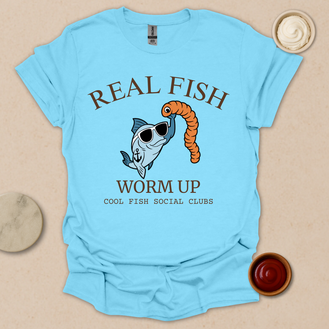 Real Fish Worm Up T-Shirt